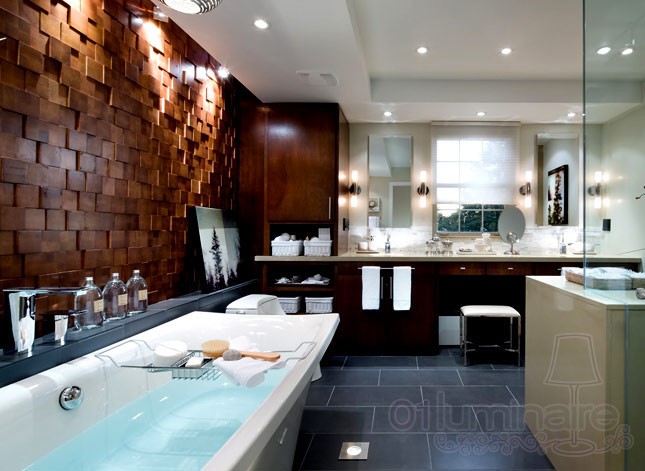 Choisir luminaire et éclairage salle de bain planetebain Luminaire salle de bain plafond