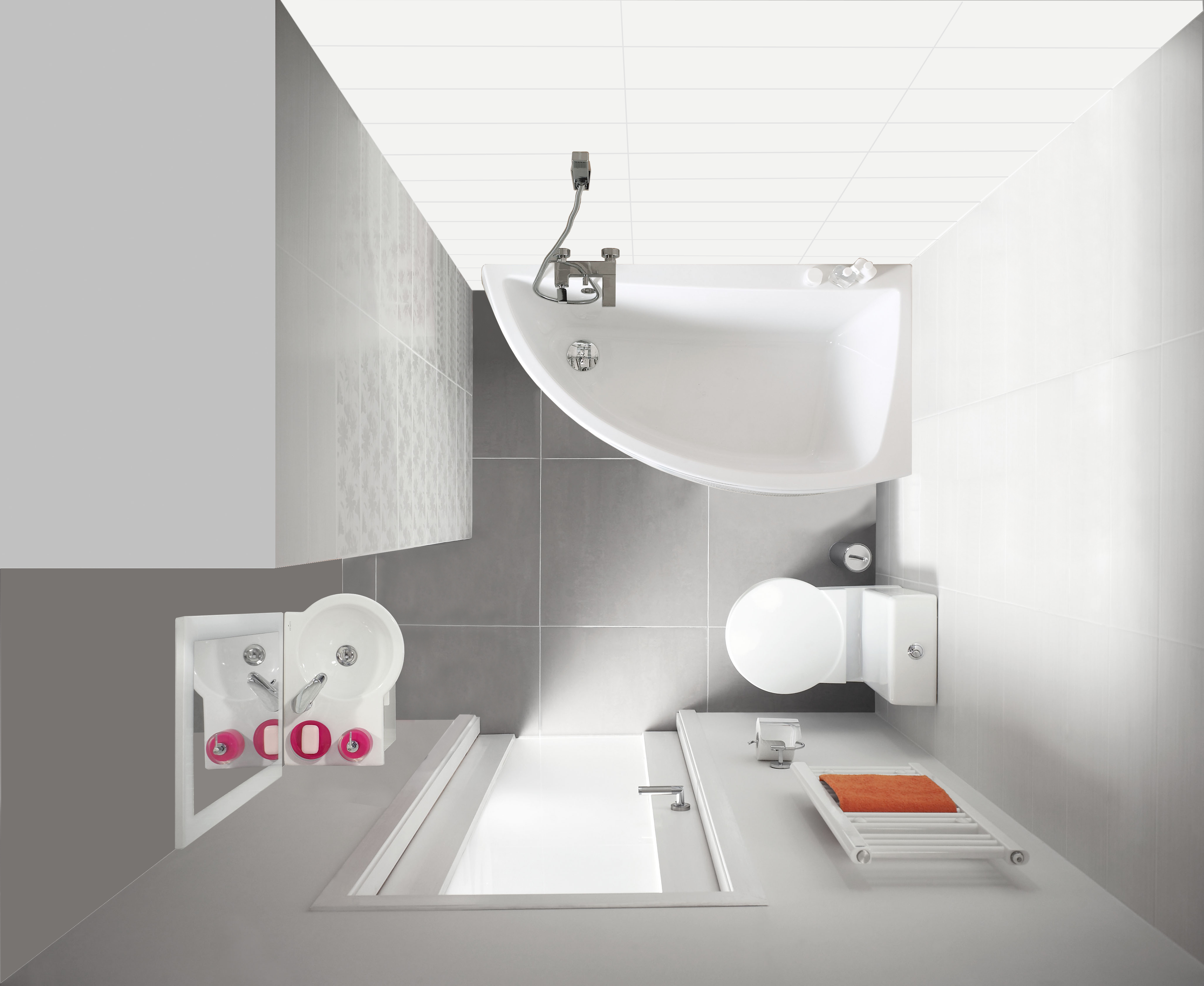 Meuble pour toute petite salle de bain avec planetebain