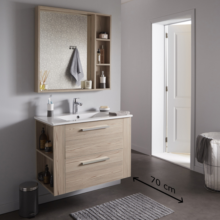 meuble salle de bain pour vasque 