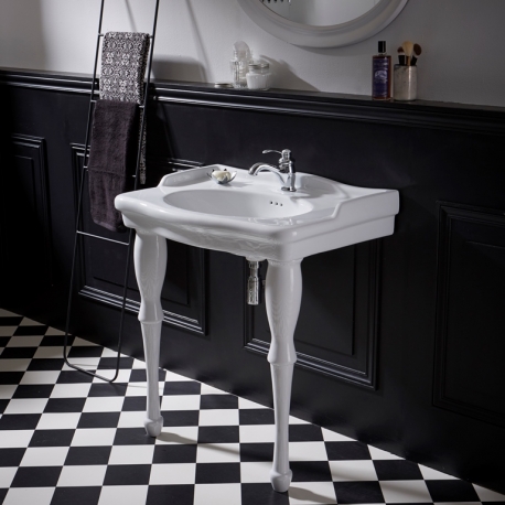 Lavabo sur pieds retro