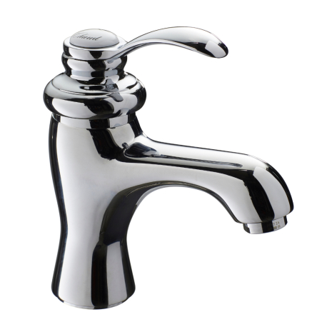 Mitigeur lavabo retro avec bonde