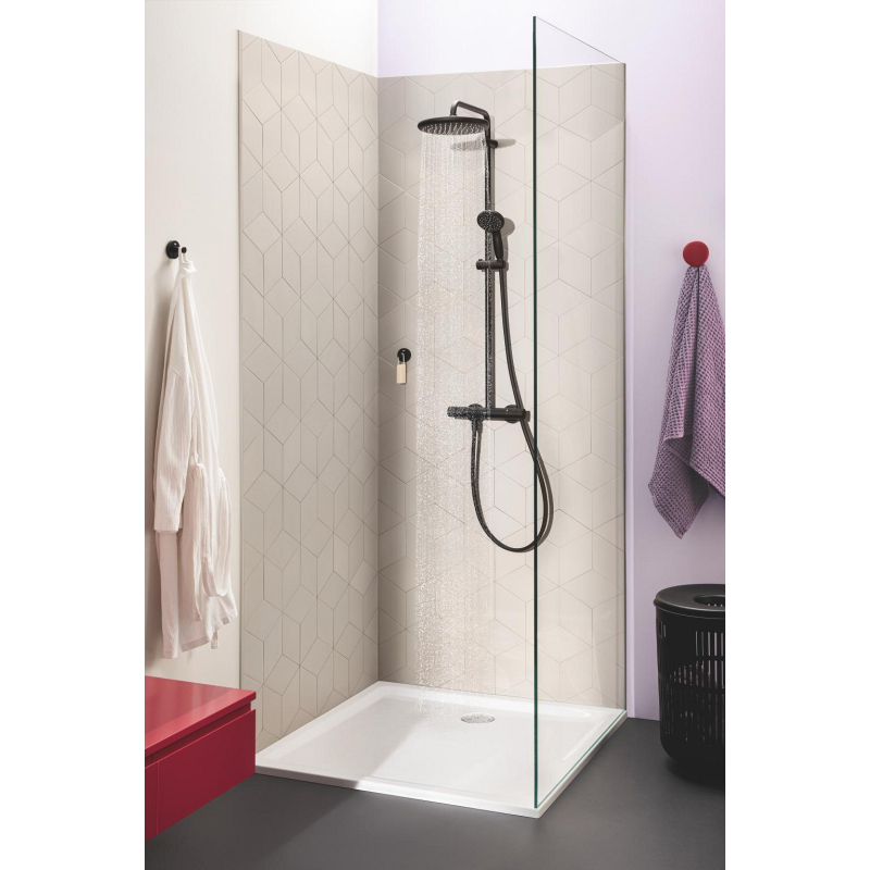 colonne de douche noir