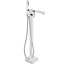 Robinetterie sur pied pour baignoire