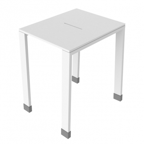 Tabouret de douche design de sécurité blanc
