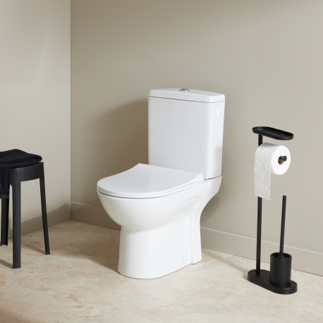 wc sortie verticale à poser sans bride