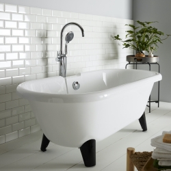 Baignoire retro sur pied 