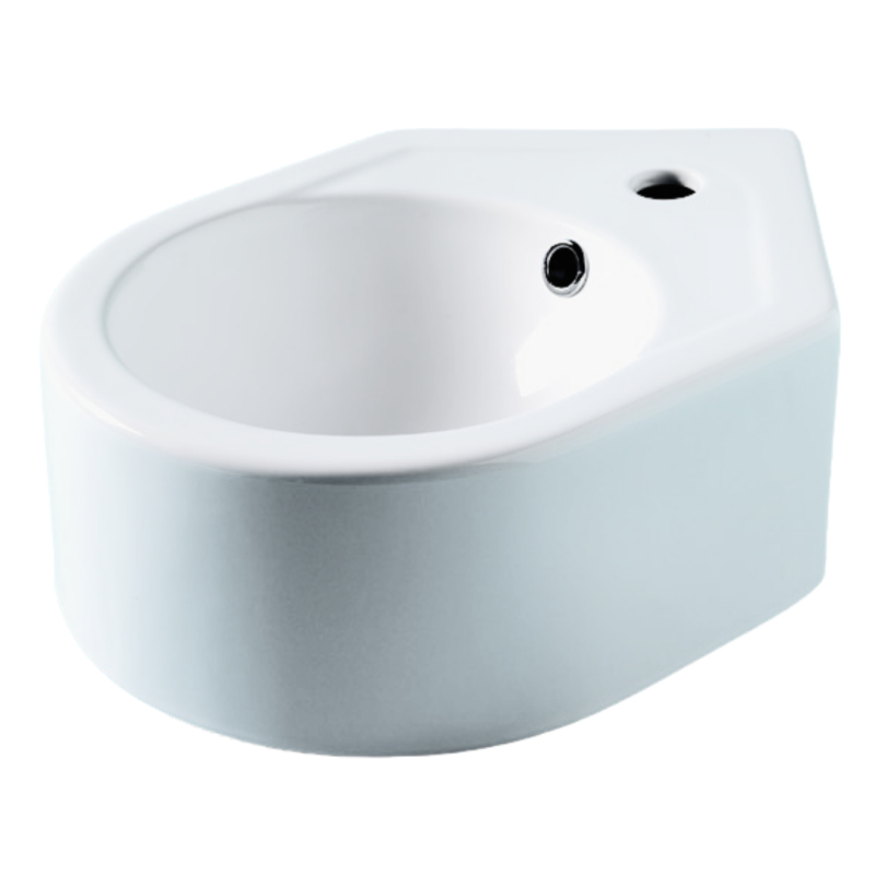 Lave main avec robinet poussoir