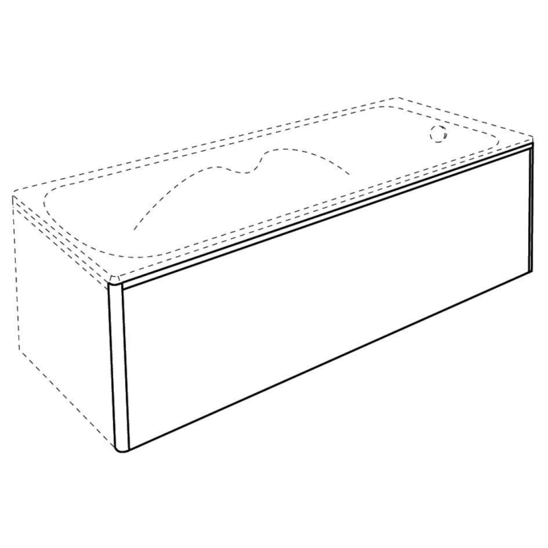 Tablier de baignoire universel