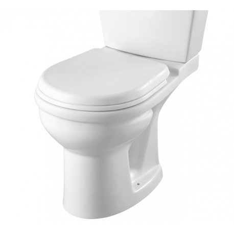 Abattant WC gain de place blanc 