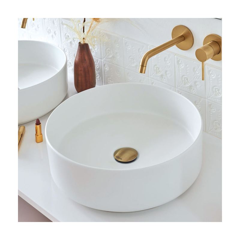 Bonde universelle en laiton pour lavabo et vasque 