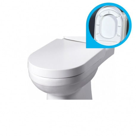 Abattant magnétique WC 