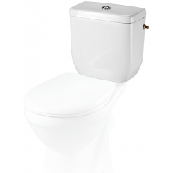 Réservoir universel pour WC en céramique blanc